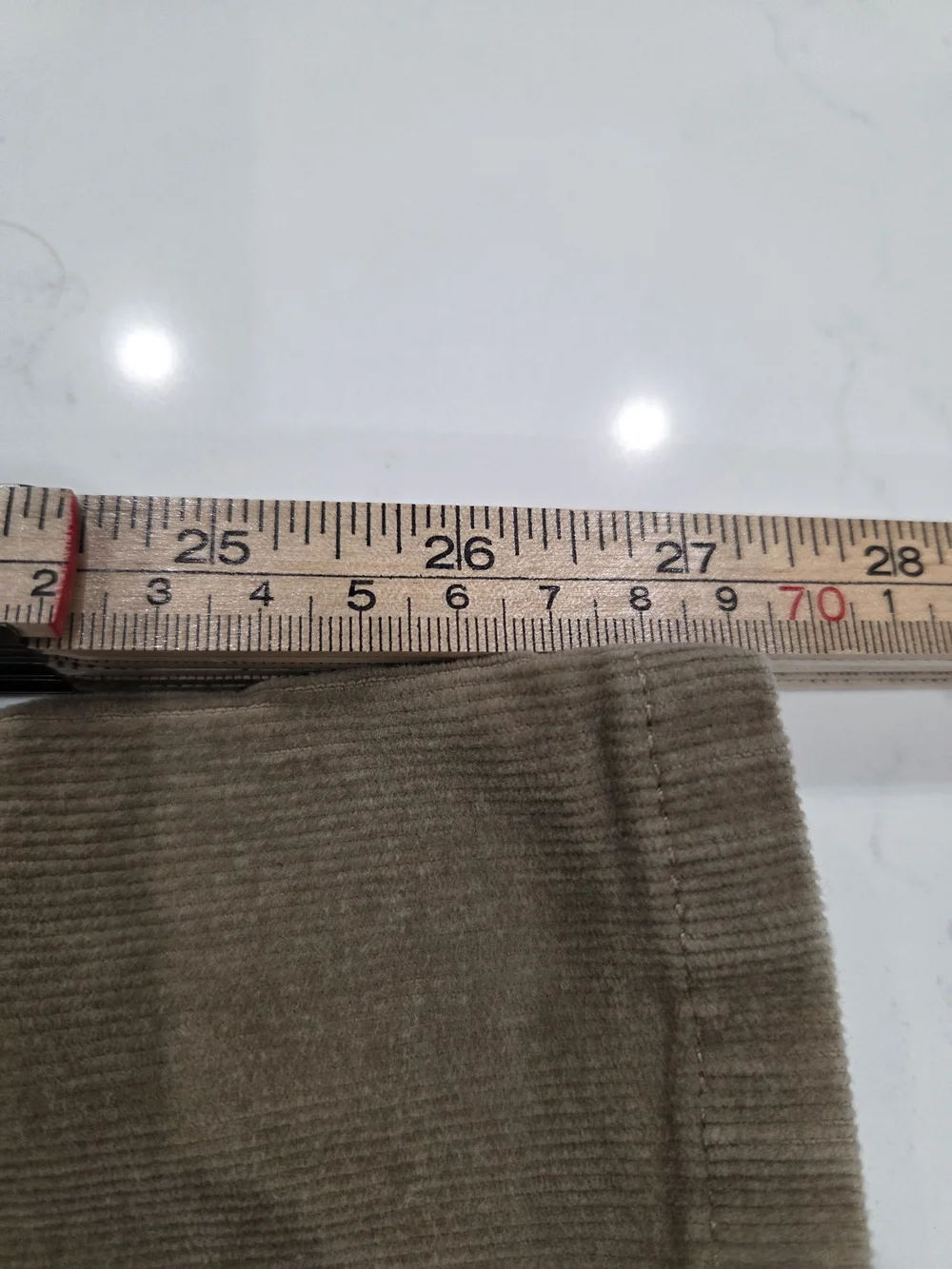 TALBOTS WOMEN'S CURVY CORDUROY PANTS SIZE 8P